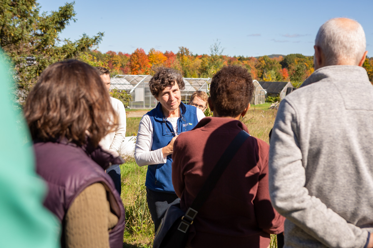 Kathy Connnolly teaching landscape design.